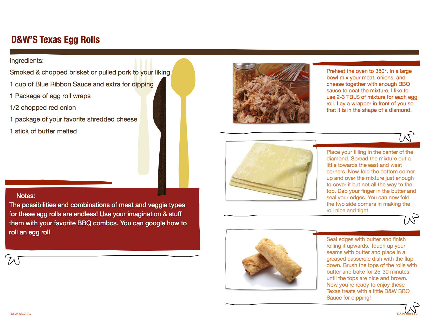 Texas Egg Roll